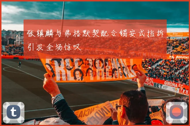 张镇麟与弗格默契配合锡安式挡拆引发全场惊叹